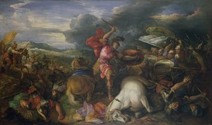The Battle of Arbeles in 331 BC